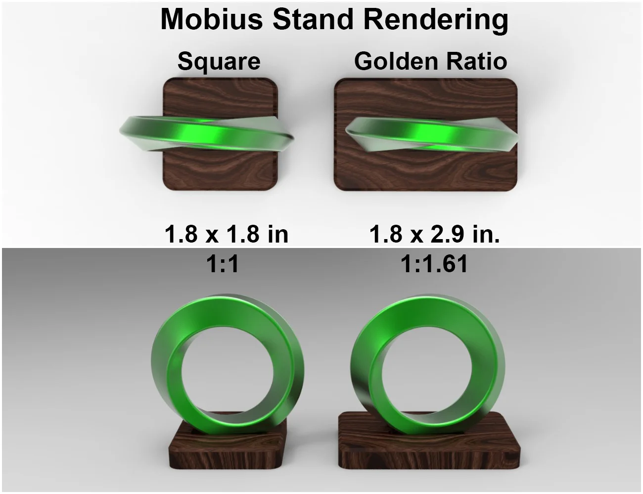 Möbius Strip Display Stand — AltDynamic